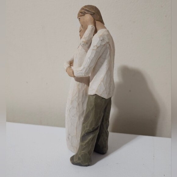 Willow Tree TOGETHER Figurine Man Woman Couple Susan Lordi 2000 Hand Painted - Picture 4 of 8